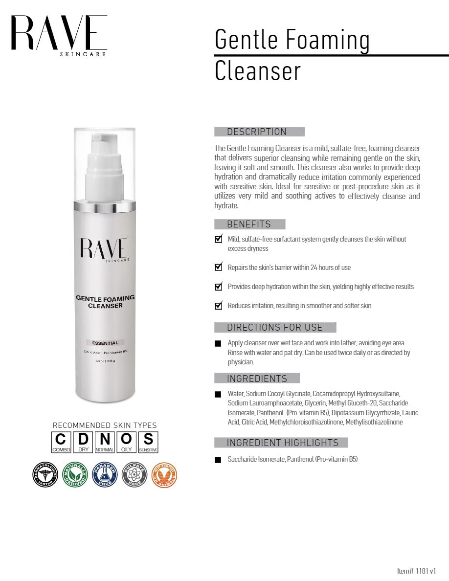 Gentle Foaming Cleanser