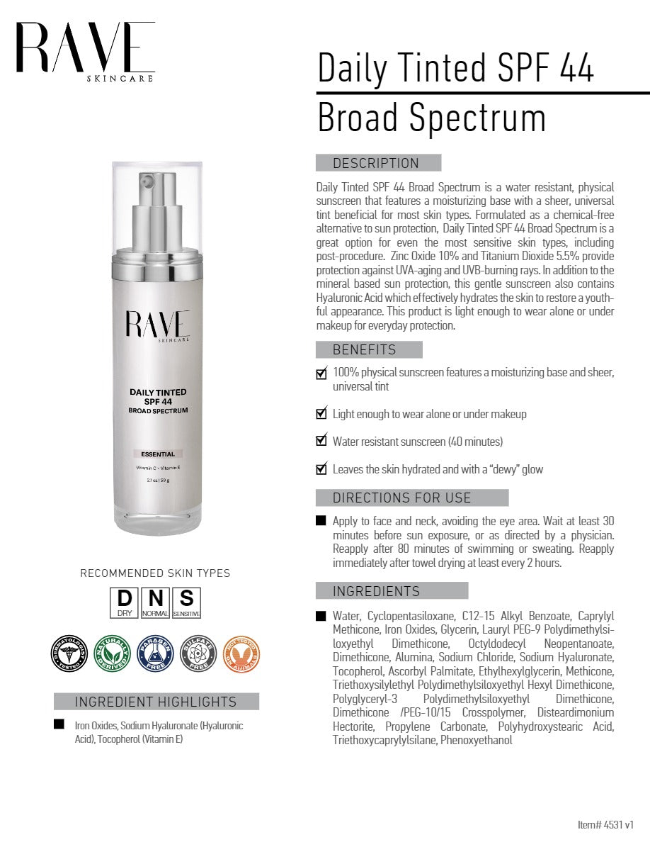 Daily Tinted SPF 44 Broad Spectrum